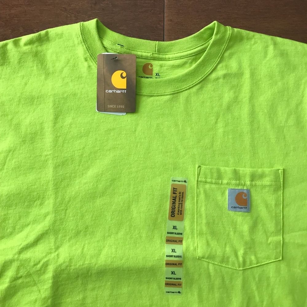 Carhartt Neon Pocket Tee - Picture 2 of 2